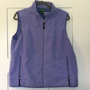 L. L. Bean women’s fleece vest
